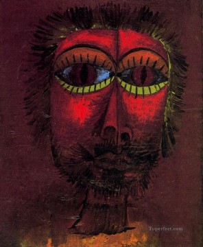 Paul Klee Painting - Bandit head Paul Klee